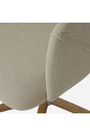 White Linen Swivel Office Chair | Andrew Martin Koda | Oroatrade.com