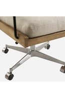 Wood Framed Swivel Officer Chair | Andrew Martin Malik | Oroatrade.com