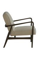 White Bouclé Occasional Armchair | Andrew Martin Dario | Oroatrade.com