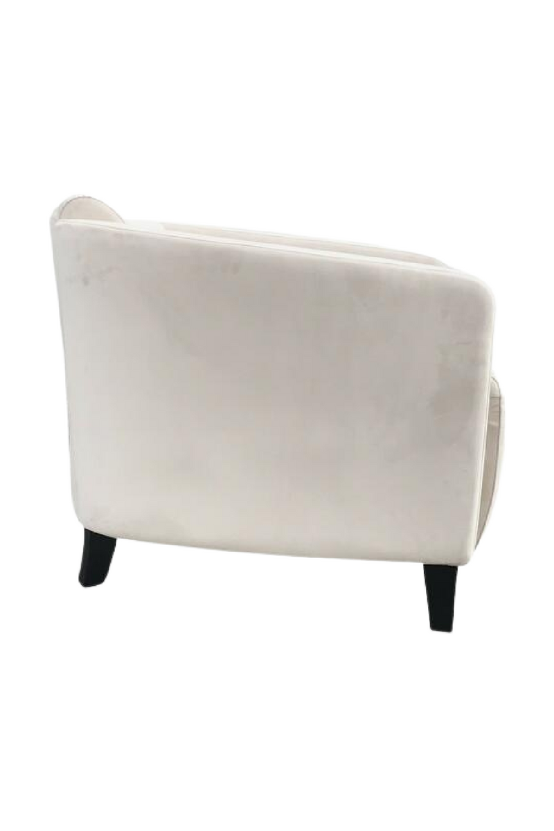 Velvet Occasional Barrel Chair | Andrew Martin Turnball | Oroatrade.com