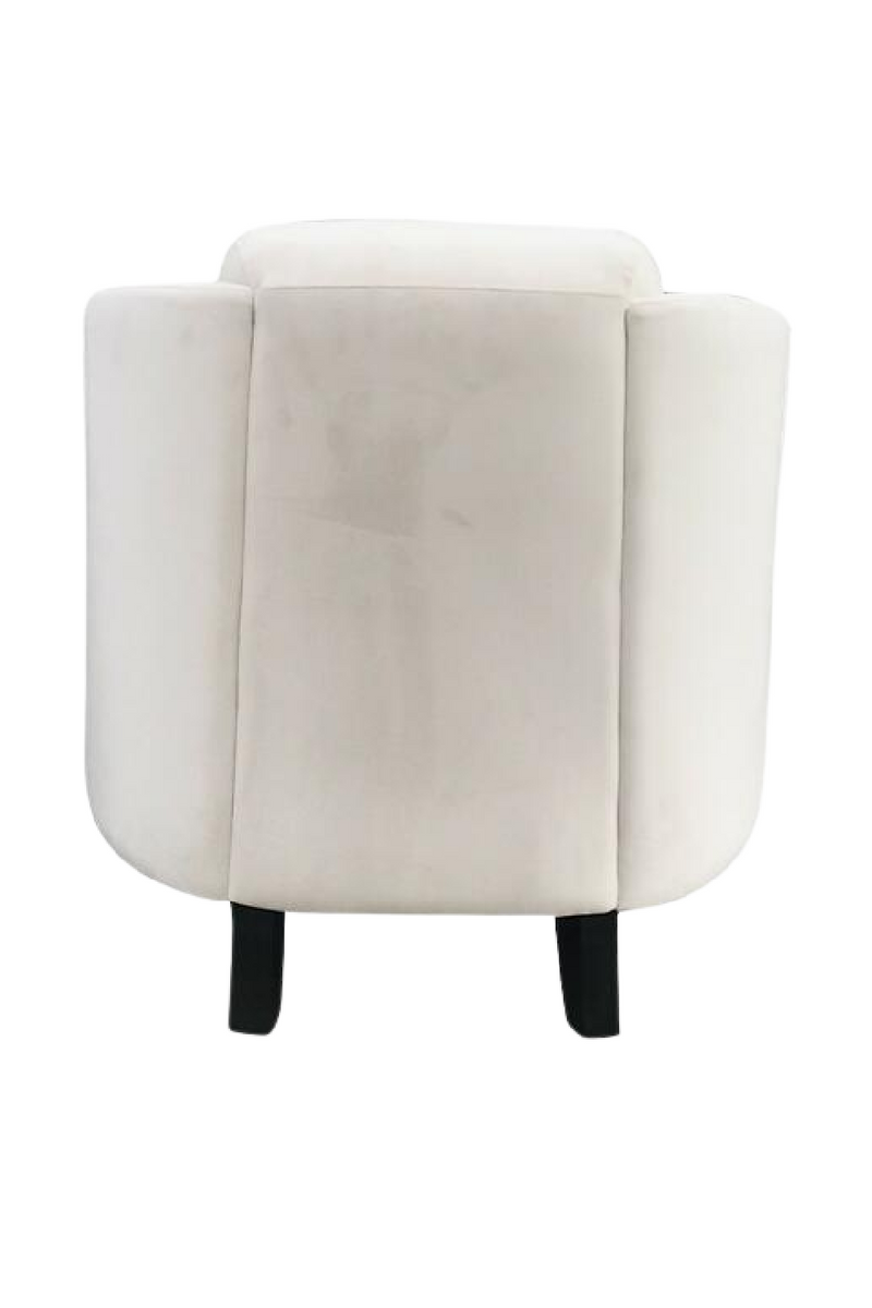 Velvet Occasional Barrel Chair | Andrew Martin Turnball | Oroatrade.com