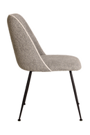 Gray Chenille Upholstered Dining Chair | Andrew Martin Colina | Oroatrade.com