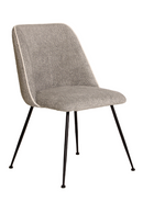 Gray Chenille Upholstered Dining Chair | Andrew Martin Colina | Oroatrade.com