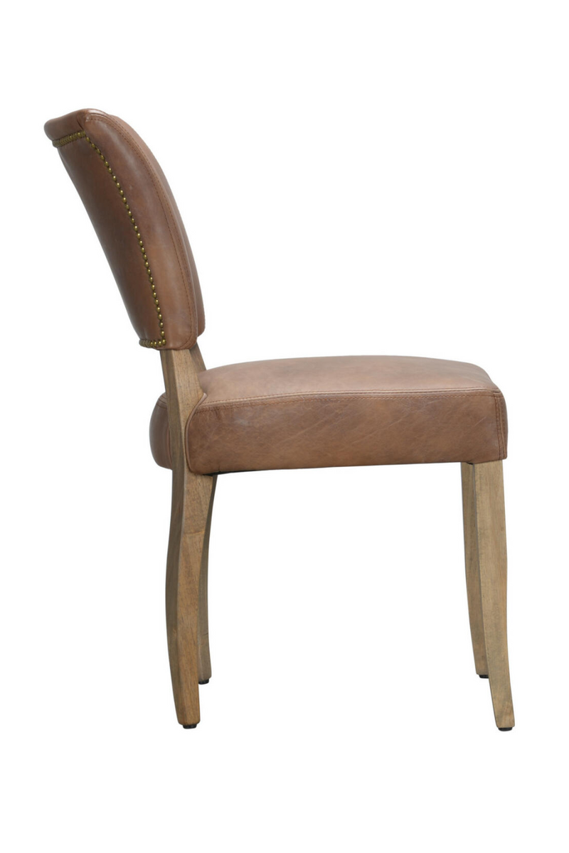 Studded Leather Dining Chair | Andrew Martin Mimi | Oroatrade.com