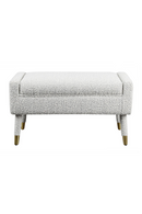 Gray Bouclé Retro Armchair | Andrew Martin Templar | Oroatrade.com