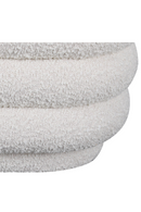 Cream Bouclé Modern Bench | Andrew Martin Dura | Oroatrade.com