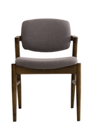 Dark Wood Framed Dining Chair | Andrew Martin Magnus | Oroatrade.com