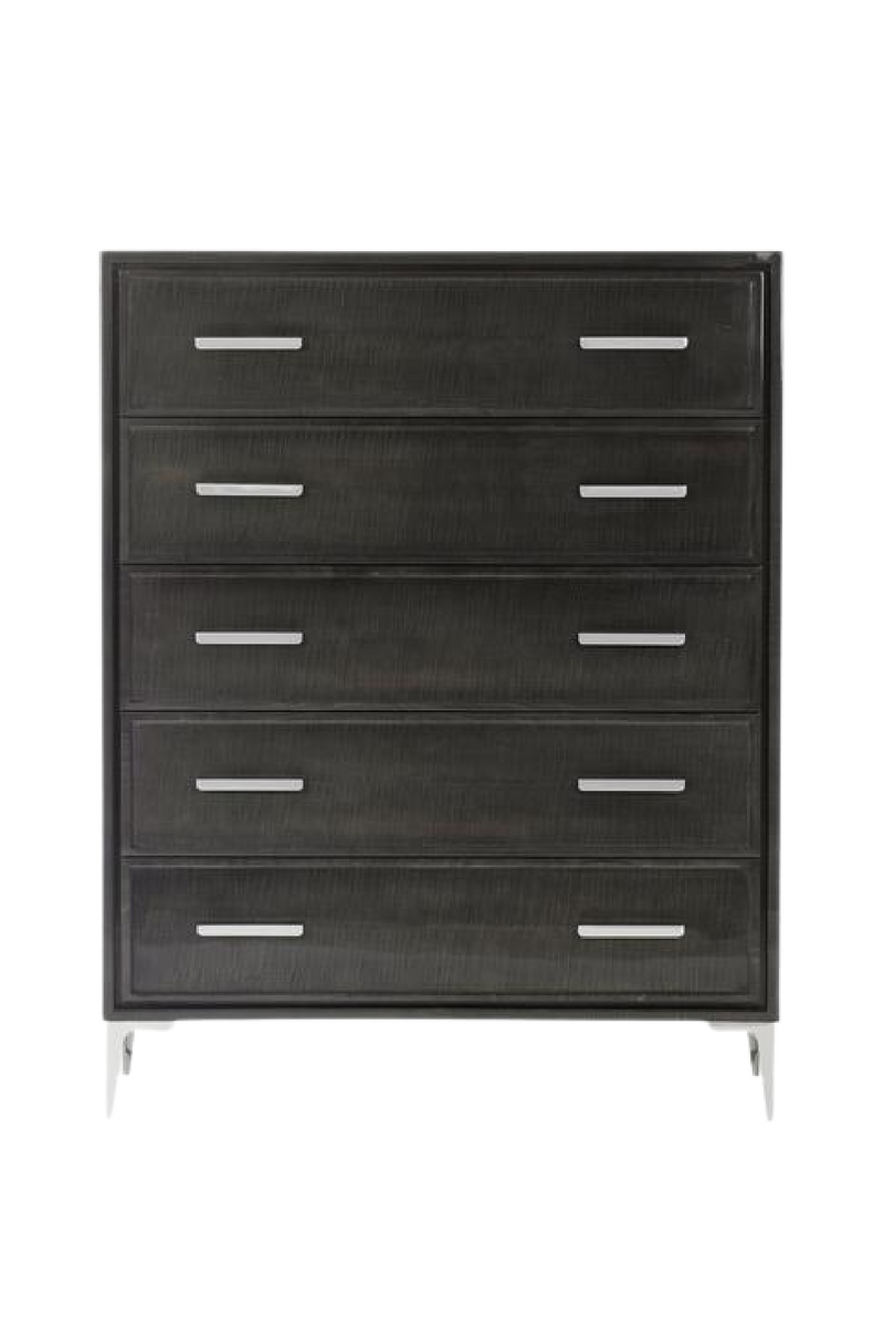 Chocolate Brown Wooden Chest of Drawers - T | Andrew Martin Chloe
