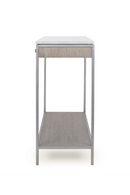White Marble with Drawers Console Table | Andrew Martin Rufus | OROATRADE