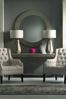 White Marble with Drawers Console Table | Andrew Martin Rufus | OROATRADE