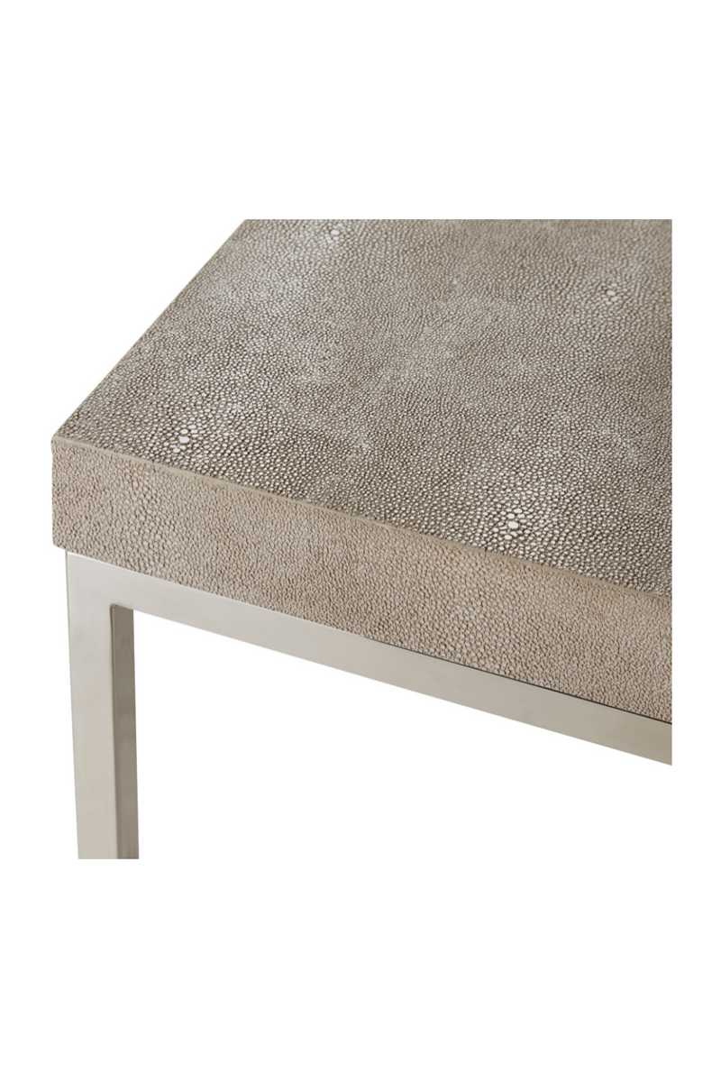 Cream Shagreen Metallic Legs Console Table | Andrew Martin Fay | OROATRADE