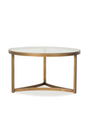 White Glass Top Coffee Table - M | Andrew Martin Sundance | OROATRADE