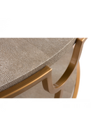 Cream Shagreen with Undershelf Coffee Table | Andrew Martin | OROATRADE