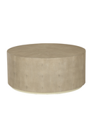 Ivory Shagreen Round Coffee Table | Andrew Martin Braden | OROATRADE