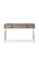 Mink Contemporary Dressing Table with Mirror | Andrew Martin | OROATRADE