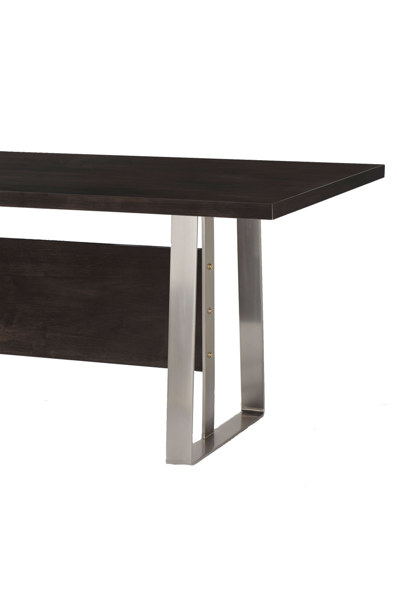 Black Walnut Industrial Dining Table | Andrew Martin Almera | OROATRADE