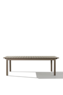 Taupe Extendable Outdoor Dining Table | Andrew Martin Harlyn | Oroatrade.com