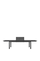 Gray Extendable Outdoor Dining Table | Andrew Martin Voyage | Oroatrade.com