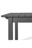 Gray Extendable Outdoor Dining Table | Andrew Martin Voyage | Oroatrade.com