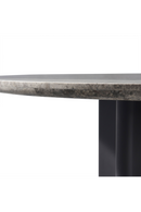 Round Travertine Outdoor Dining Table | Andrew Martin | Oroatrade