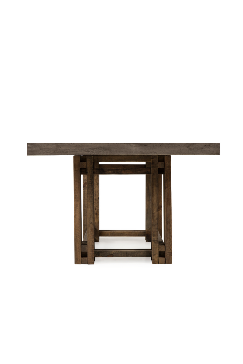 Modern Rustic Dining Table | Andrew Martin Conrad | Oroatrade.com