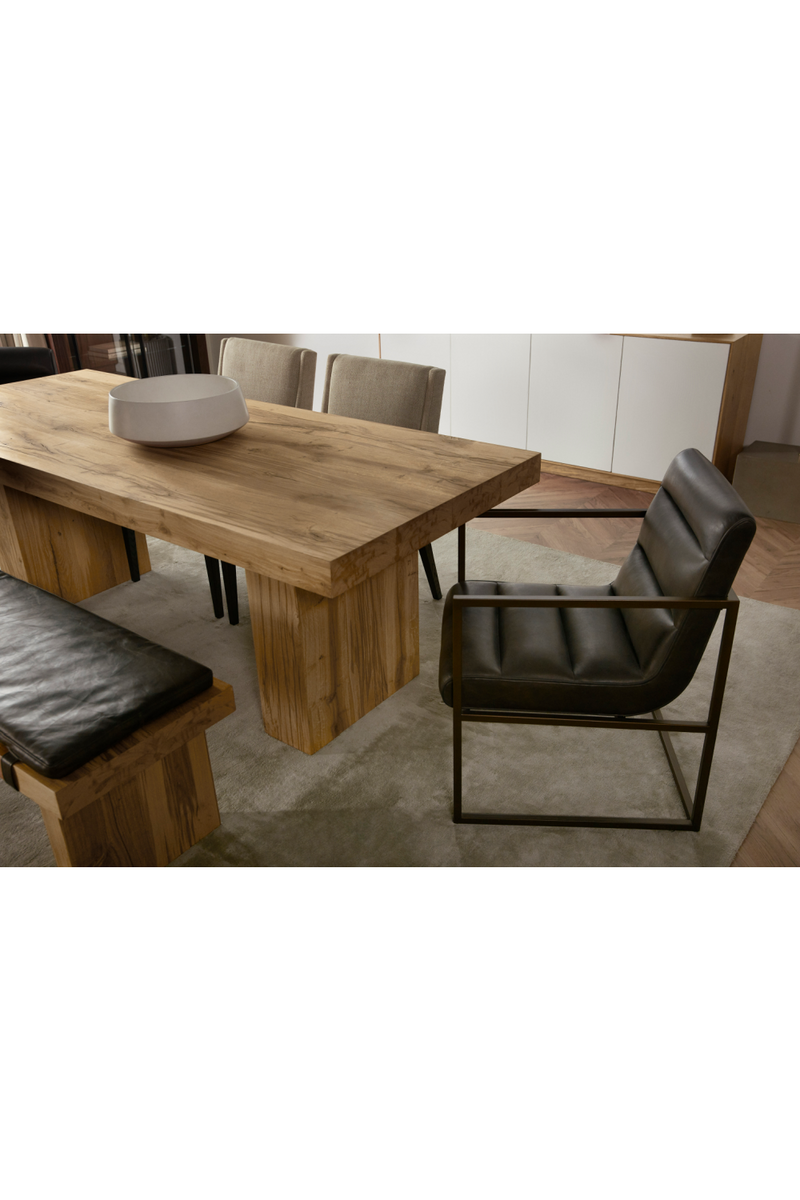 Natural Oak Dining Table S | Andrew Martin Emelia | OROATRADE