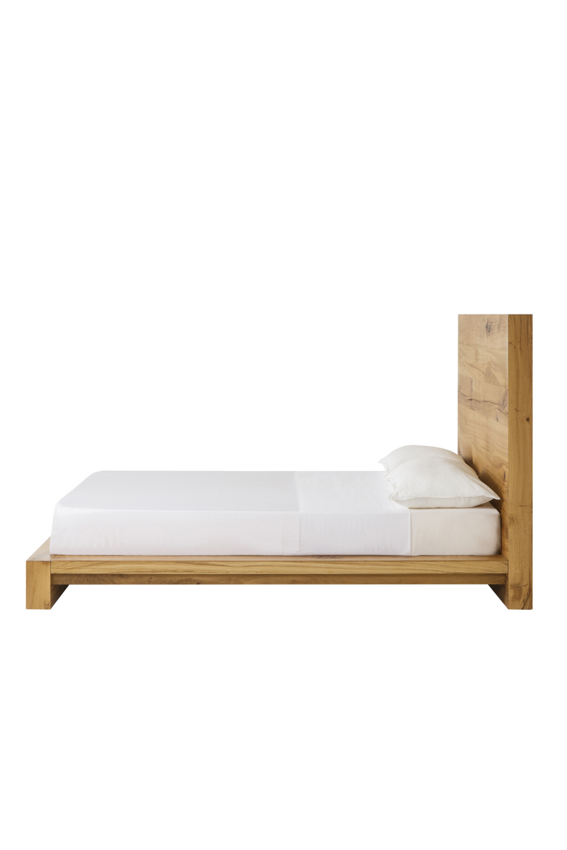 Natural French Oak Queen Bed | Andrew Martin Sands | OROATRADE
