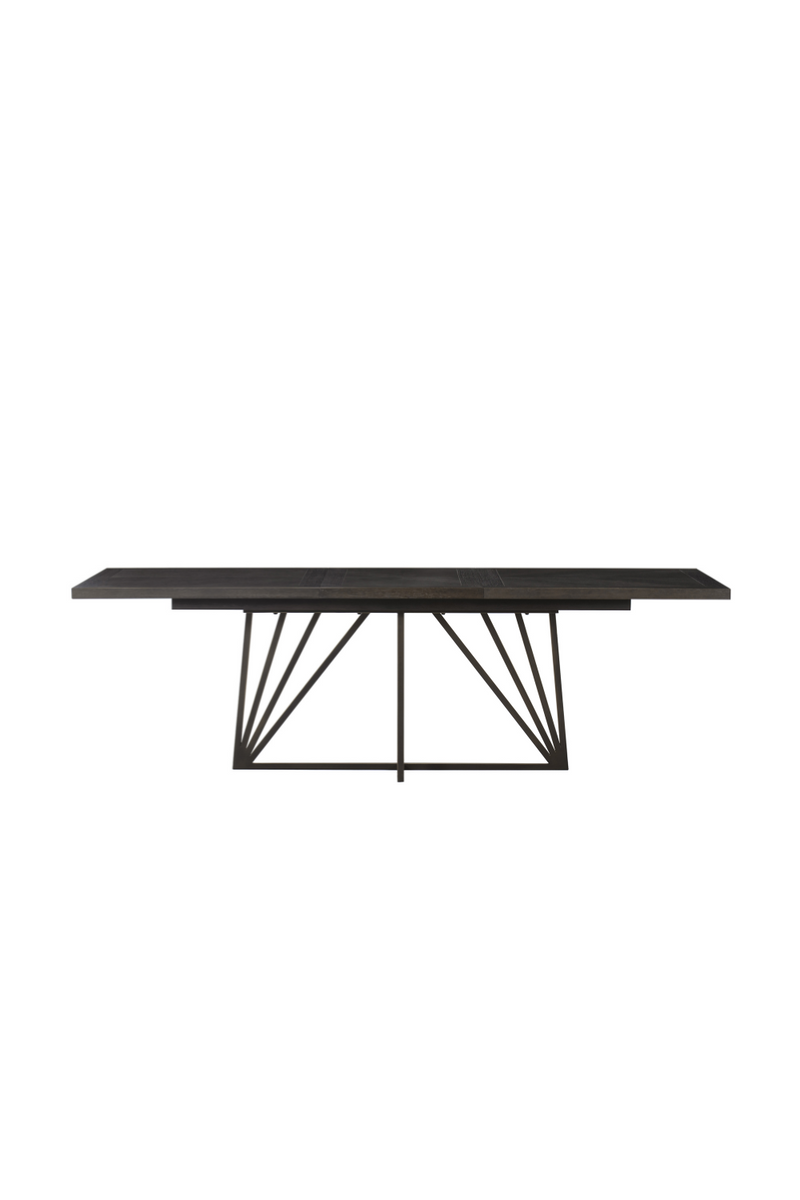 Bronze Base Extending Dining Table | Andrew Martin Emerson | OROATRADE