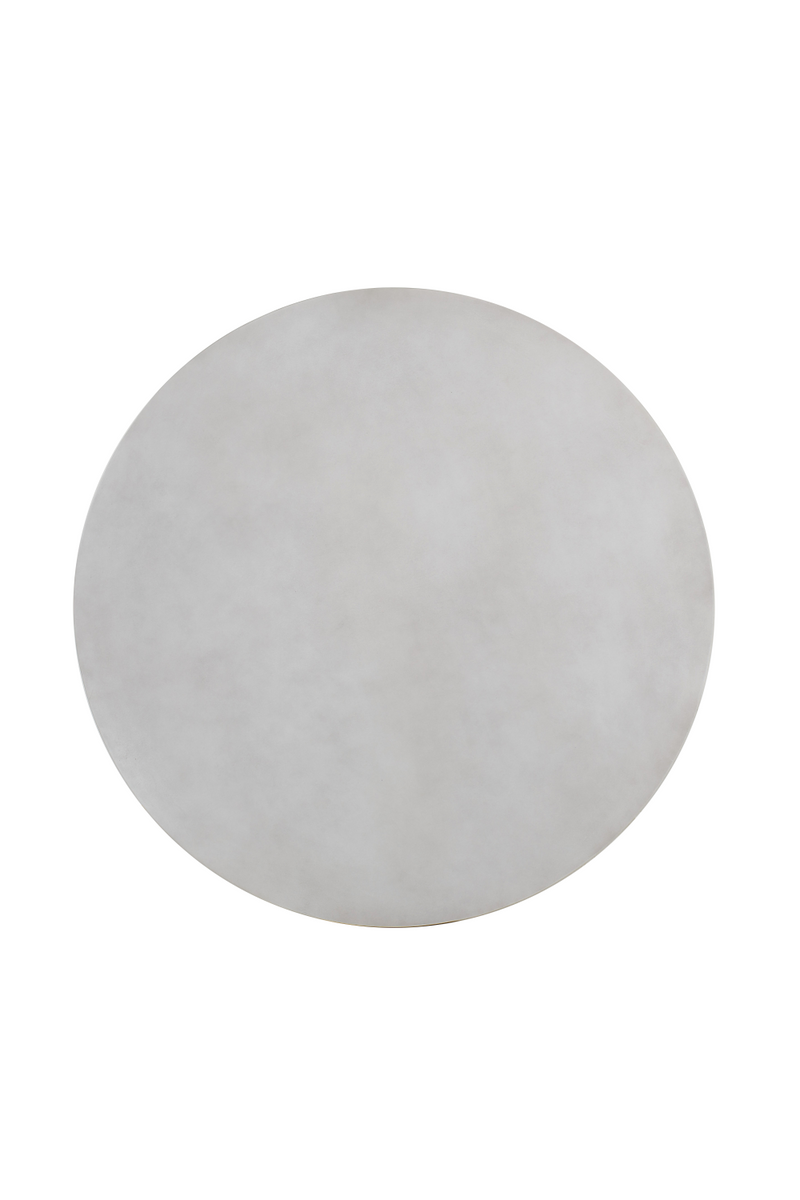 White Circular Top Dining Table - S | Andrew Martin Emerson
