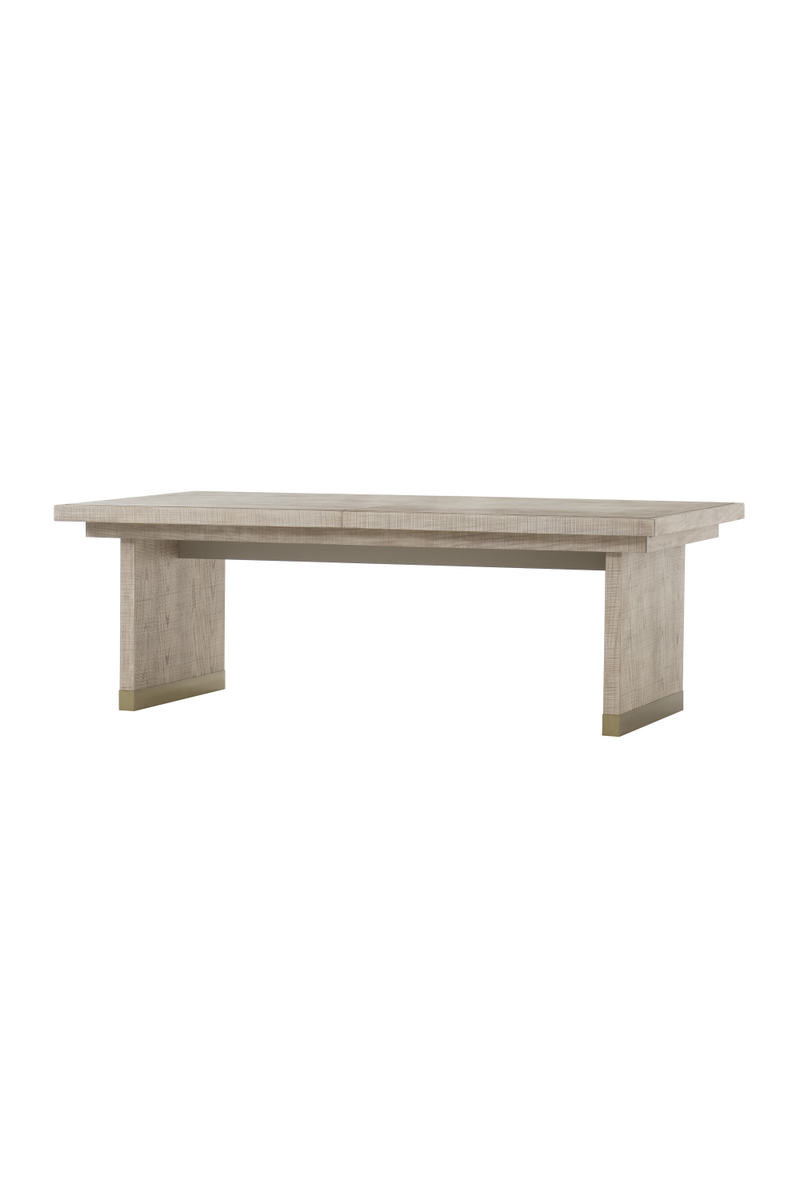 Textured Parchment Extending Dining Table L | Andrew Martin Raffles