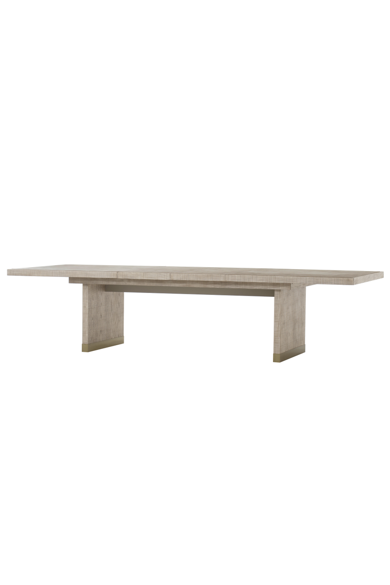 Textured Parchment Extending Dining Table L | Andrew Martin Raffles