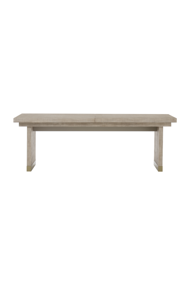 Textured Parchment Extending Dining Table L | Andrew Martin Raffles