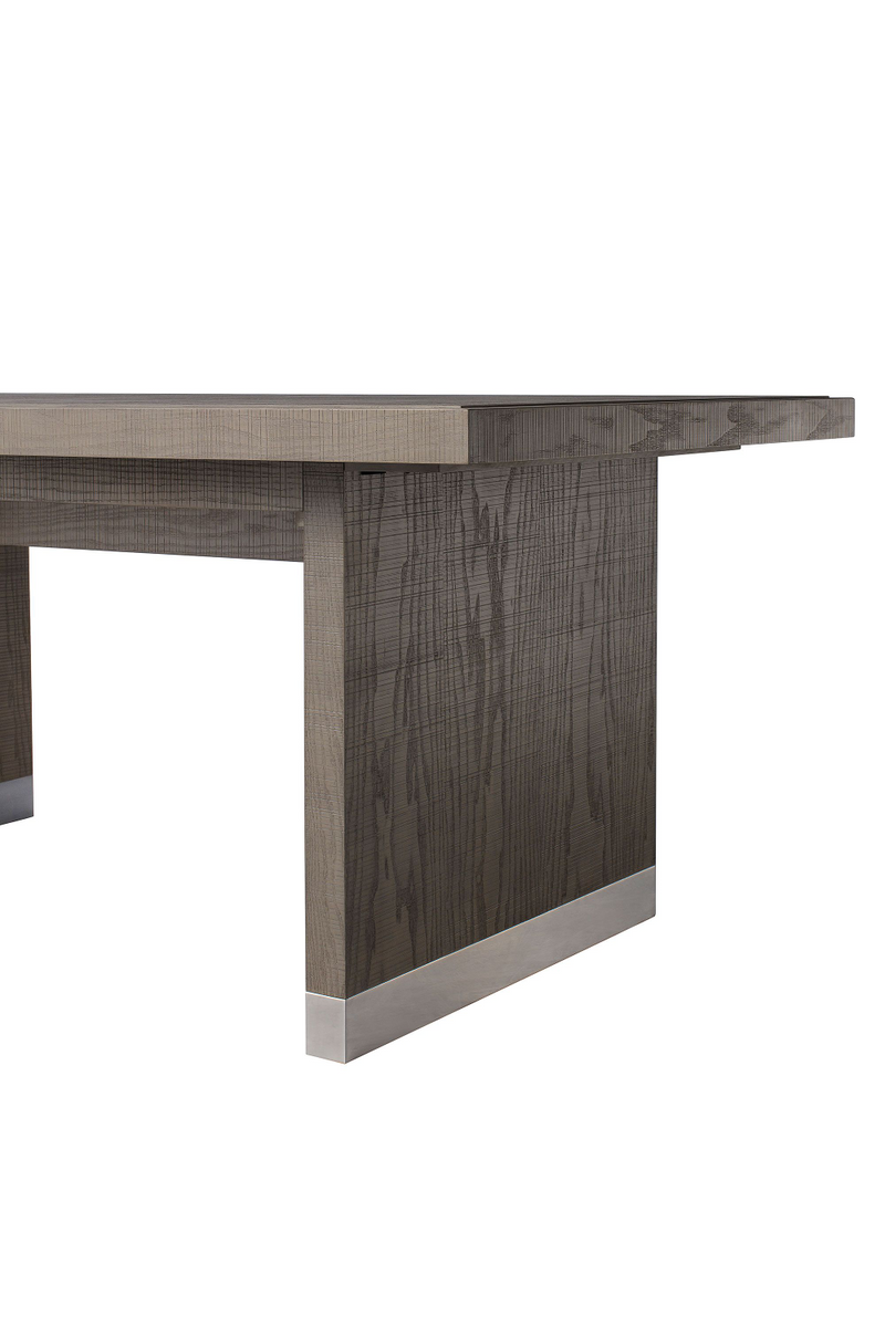 Gray Wooden Extending Dining Table | Andrew Martin Raffles | OROATRADE