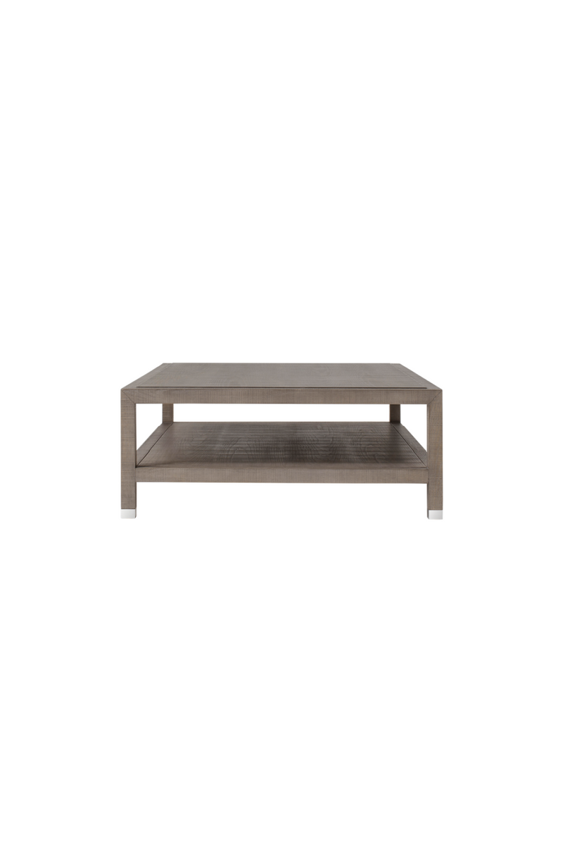 Gray Ash Solids Rectangular Coffee Table | Andrew Martin Raffles