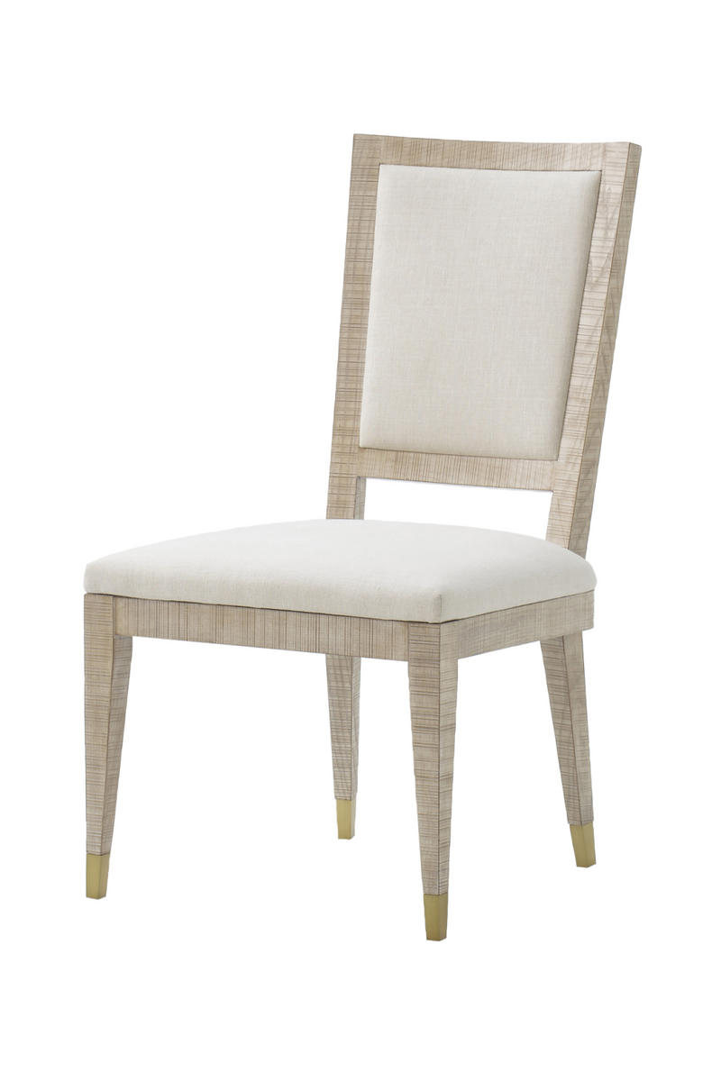 Ivory Upholstered Dining Chair | Andrew Martin Raffles | OROATRADE