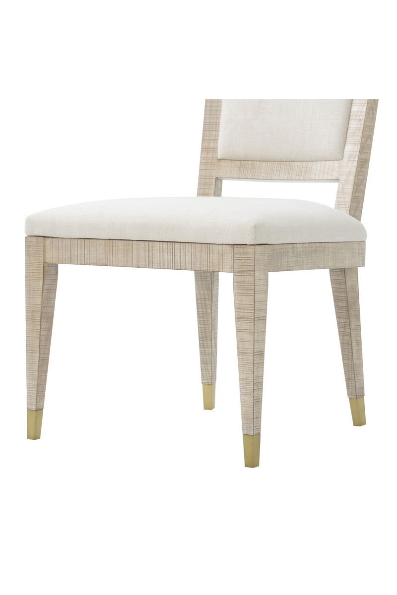 Ivory Upholstered Dining Chair | Andrew Martin Raffles | OROATRADE