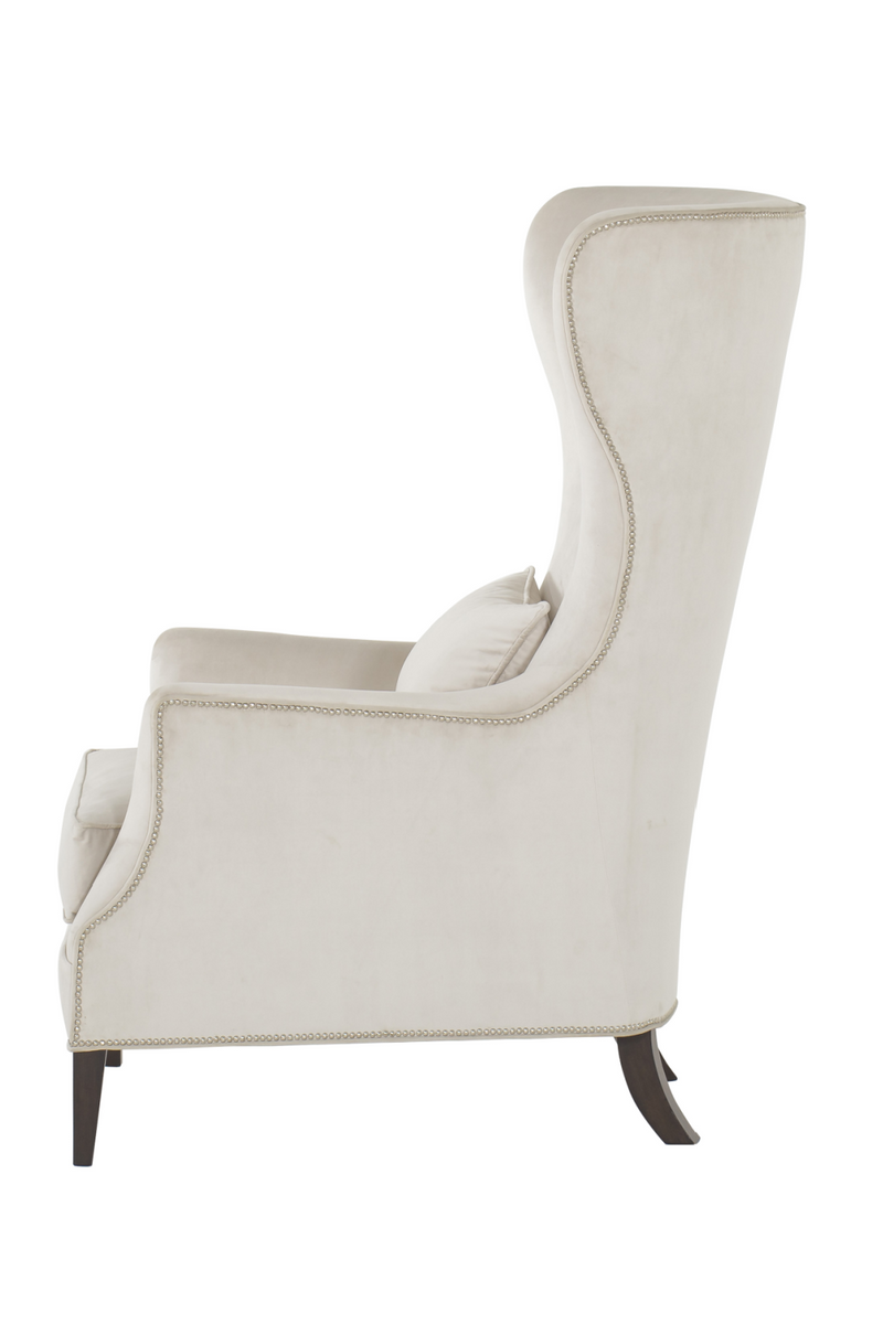 Beige Upholstery Tufted Accent Chair | Andrew Martin Justin | OROATRADETRADE.com