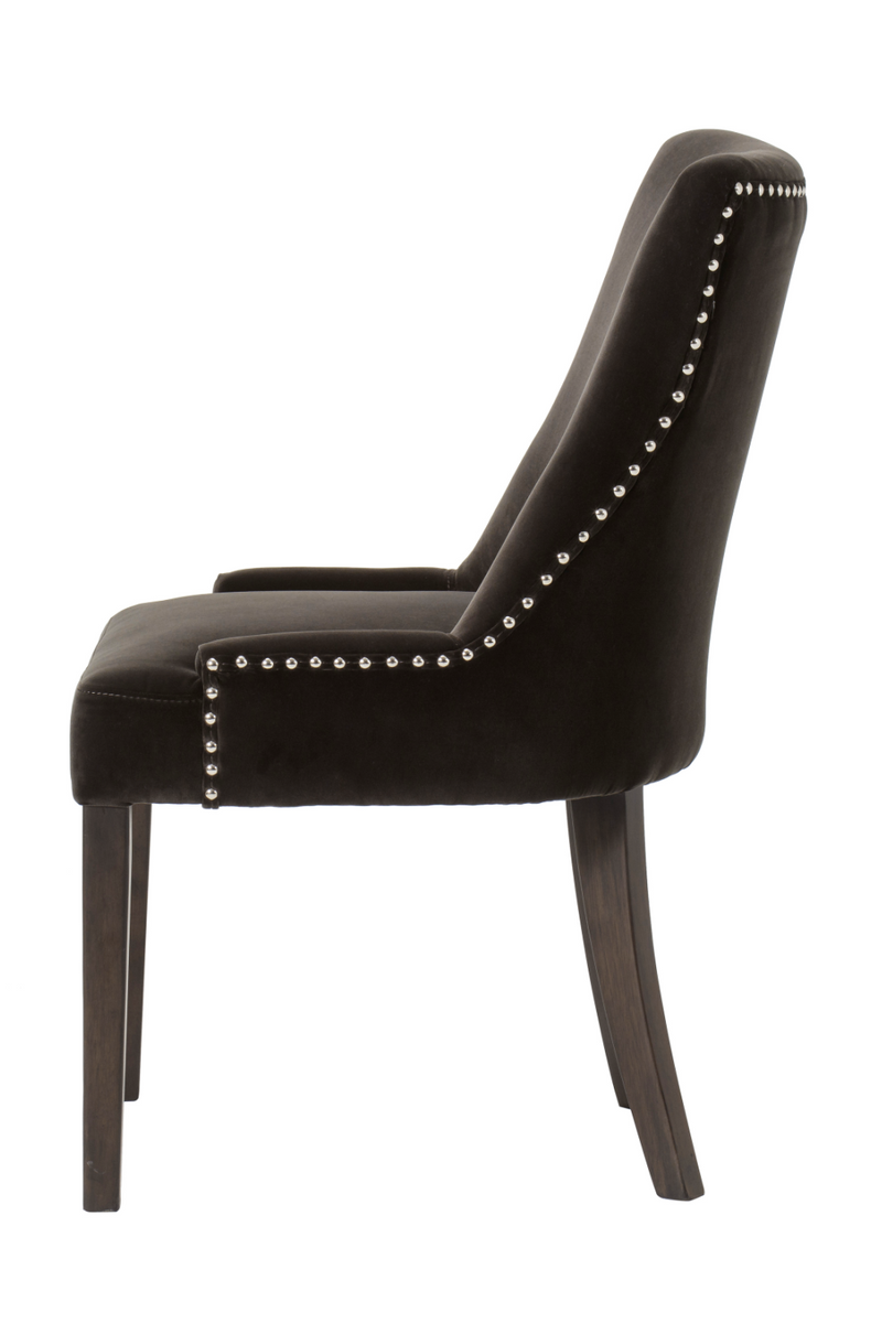 Contemporary Velvet Dining Chair | Andrew Martin Heron | Oroatrade.com