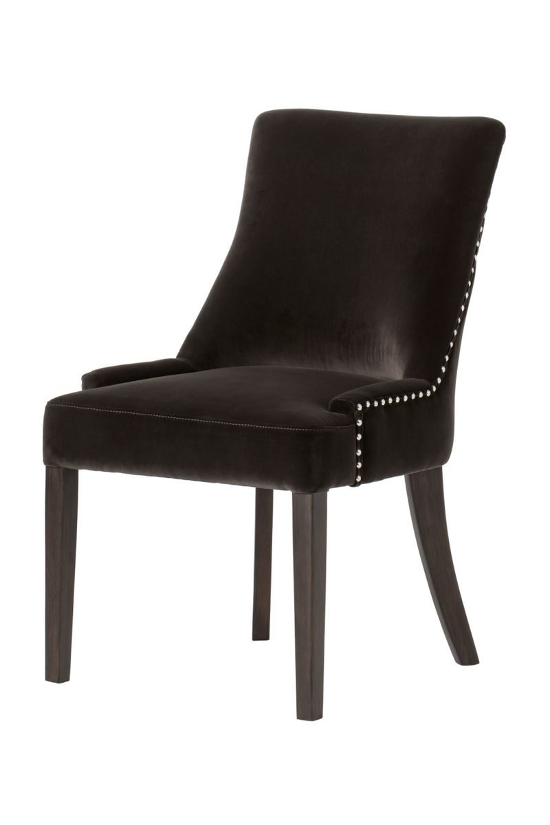 Contemporary Velvet Dining Chair | Andrew Martin Heron | Oroatrade.com