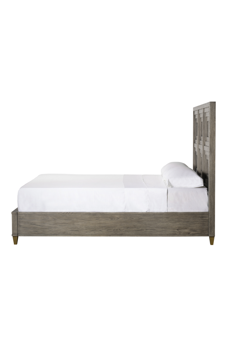 Layered Frame Oak Queen Bed | Andrew Martin Claiborne | OROATRADE
