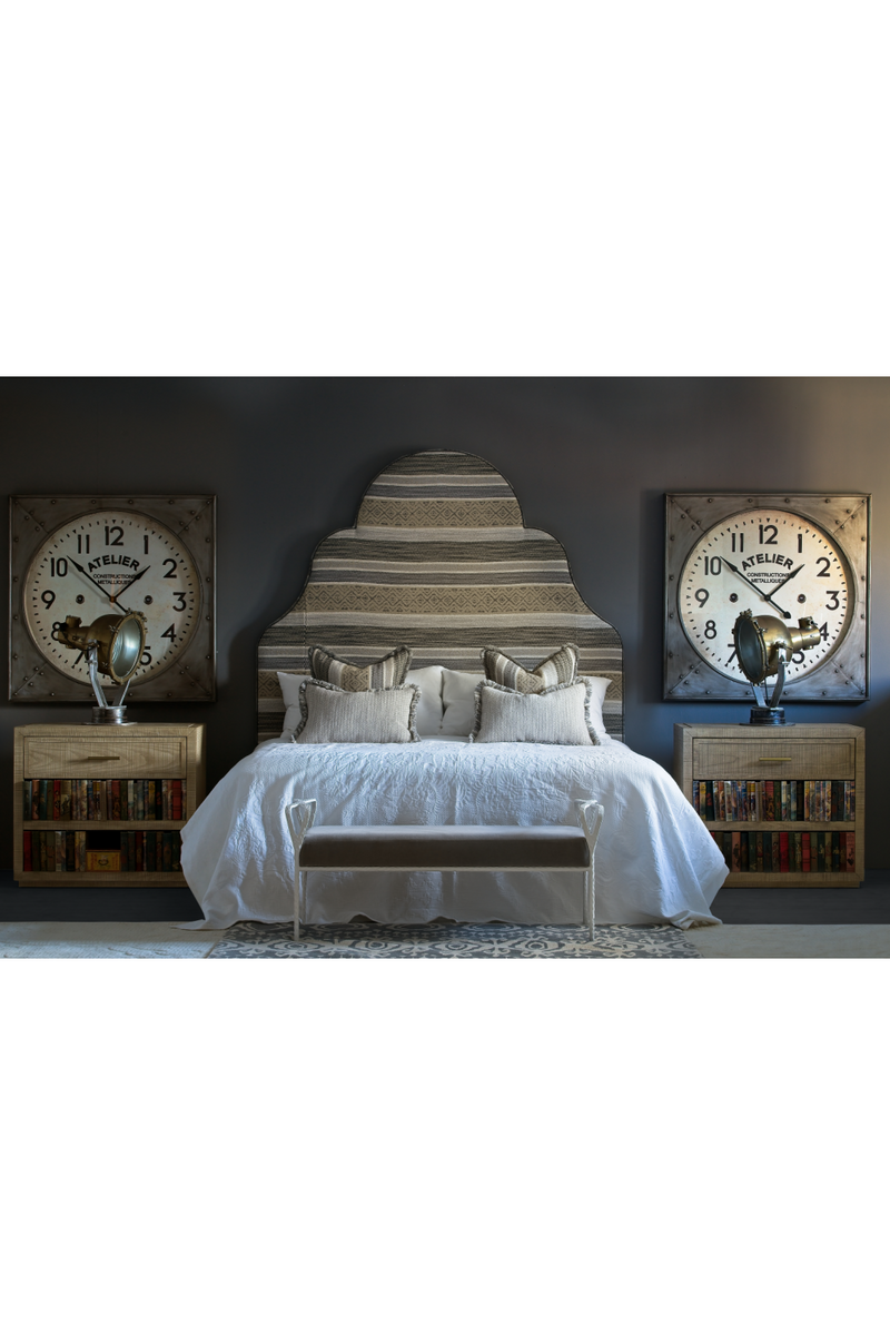 Large Ashwood Bedside Table | Andrew Martin Raffles | OROATRADE