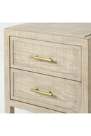 2 Drawer Natural Nightstand | Andrew Martin Raffles | OROATRADE
