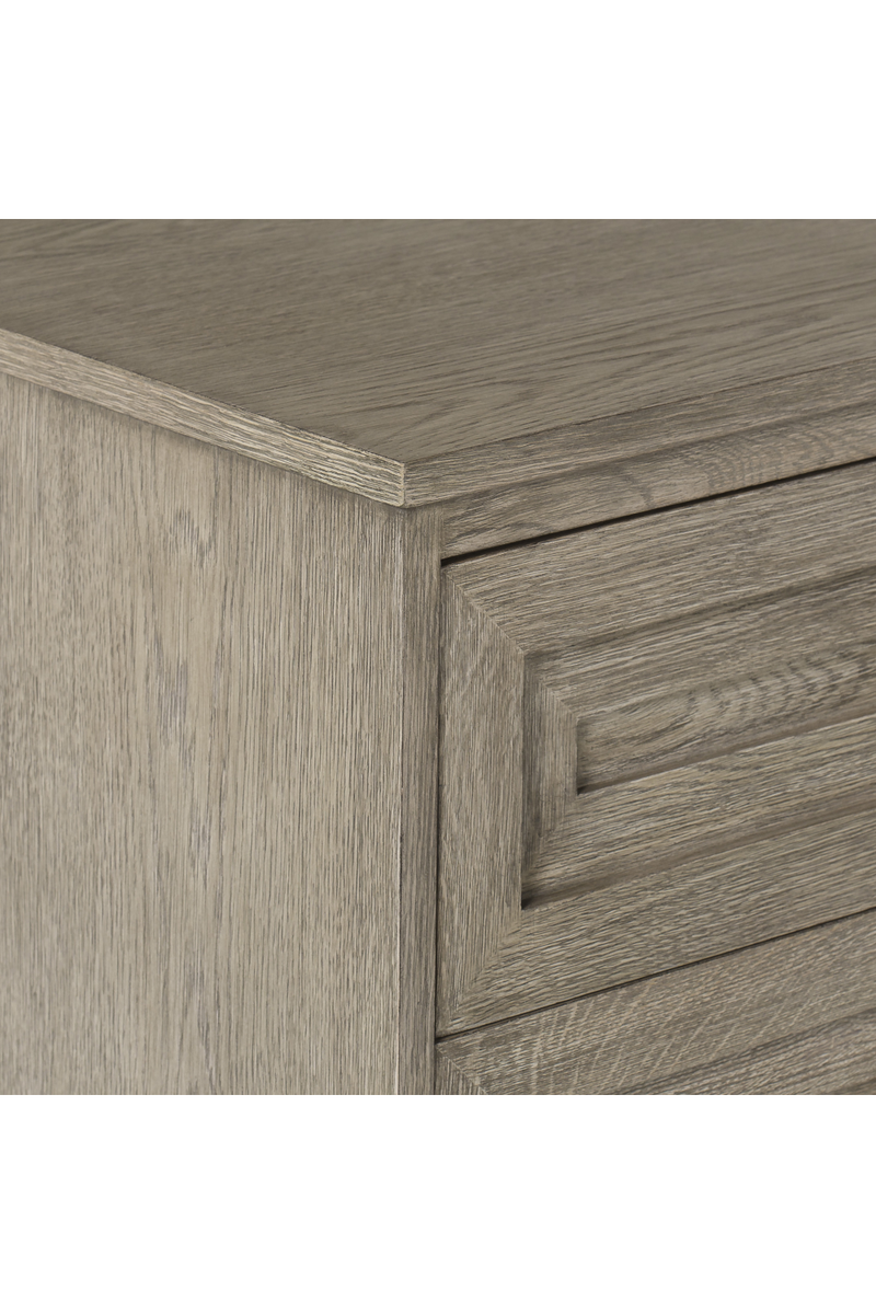 Taupe Oak Four Drawer Chest | Andrew Martin Claiborne | OROATRADE