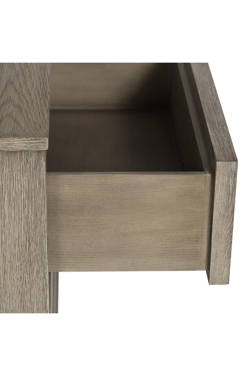 Taupe Oak Four Drawer Chest | Andrew Martin Claiborne | OROATRADE