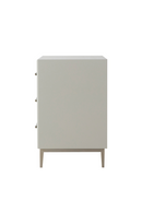 Gray Shagreen Three Drawer Nightstand | Andrew Martin Alice | OROATRADE