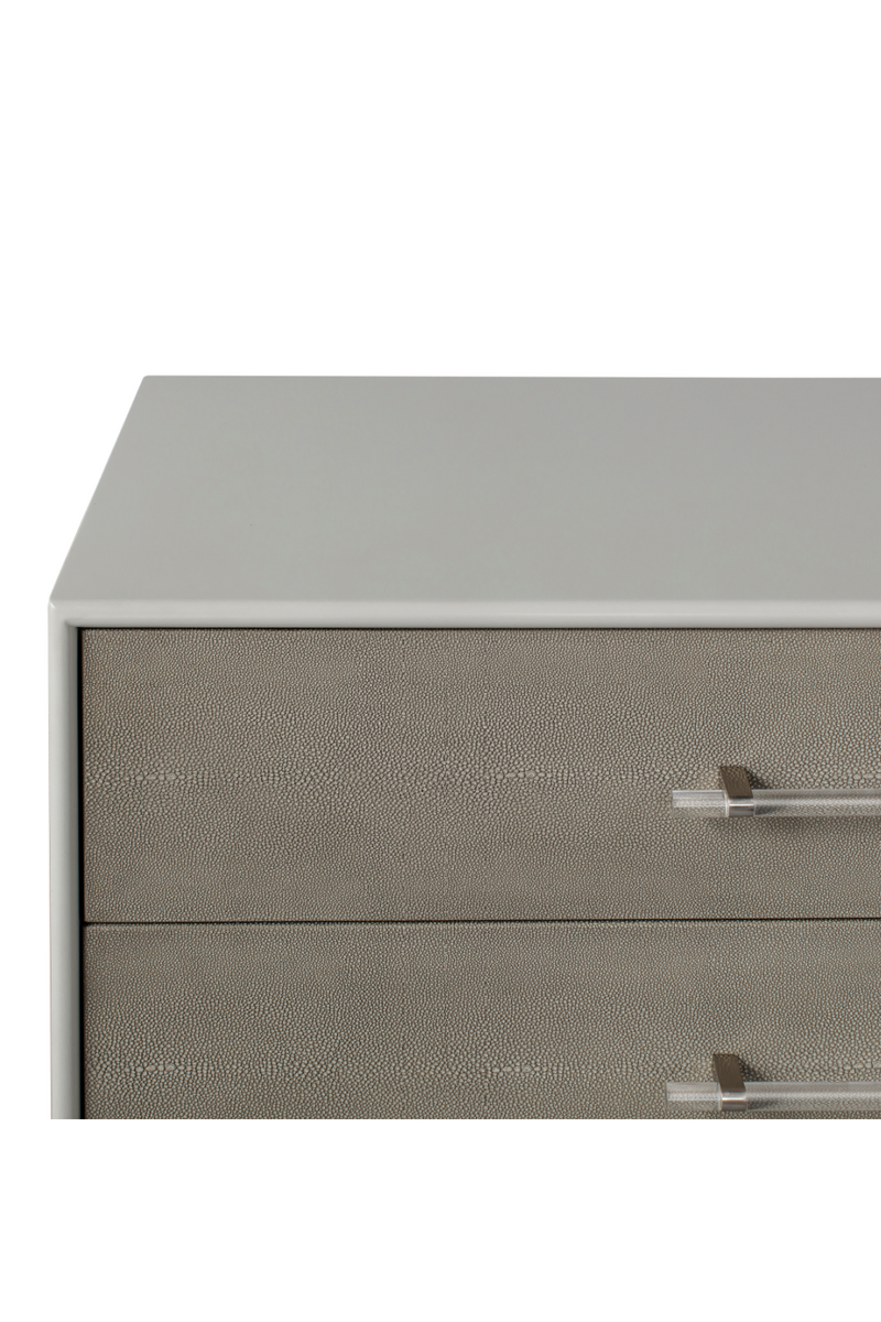 Gray Shagreen Eight Drawer Dresser | Andrew Martin Alice | OROATRADE