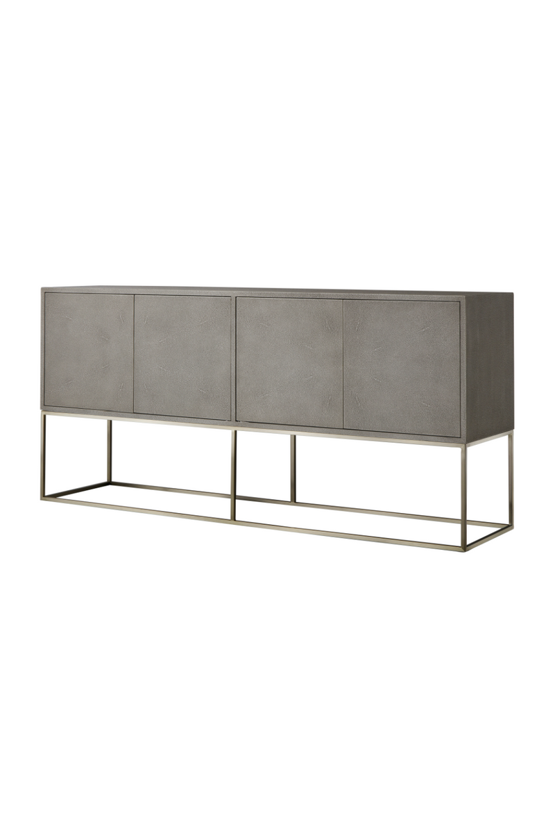 Gray Shagreen Credenza | Andrew Martin Amelia | OROATRADE