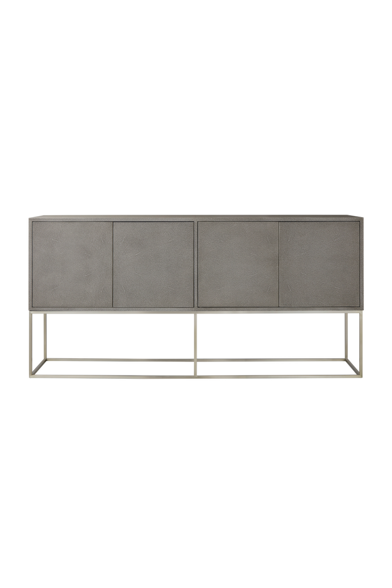 Gray Shagreen Credenza | Andrew Martin Amelia | OROATRADE