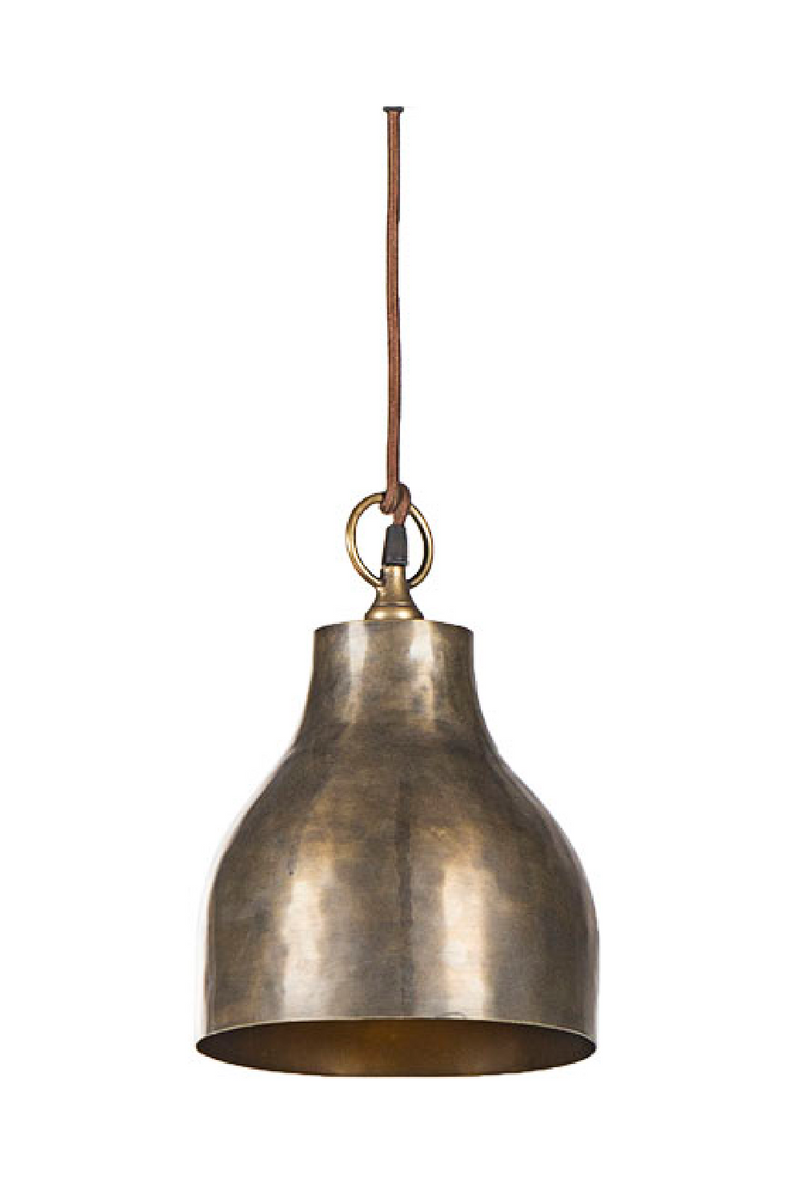 Rustic Brass Pendant Lamp | Andrew Martin Parisian Atelier | Oroatrade.com