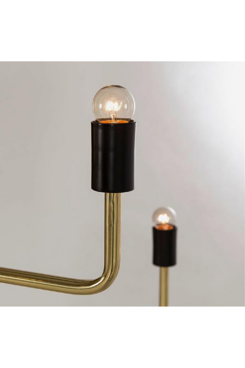 Brass Framed 12 Light Chandelier | Andrew Martin Le Marais | Oroatrade.com
